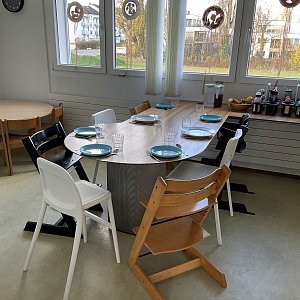 Esszimmer Einhörner
